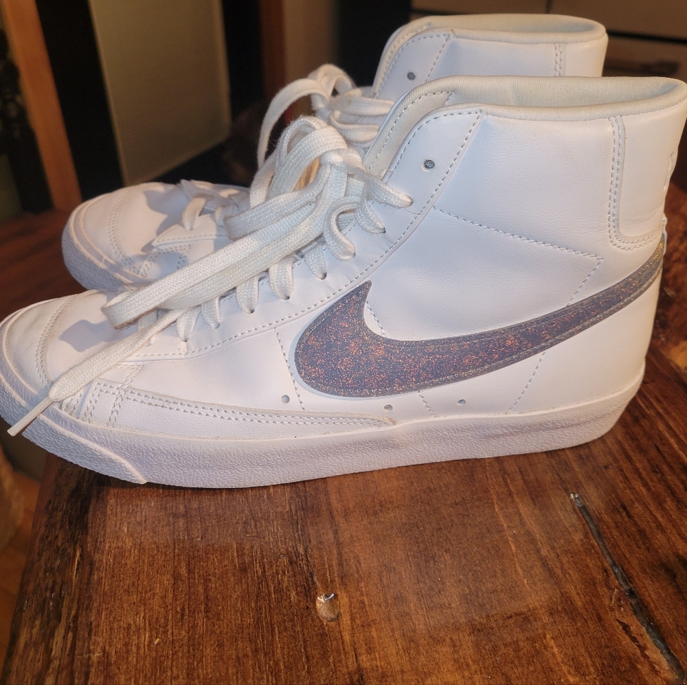 Nike Blazers Mid '77 Purple Glitter